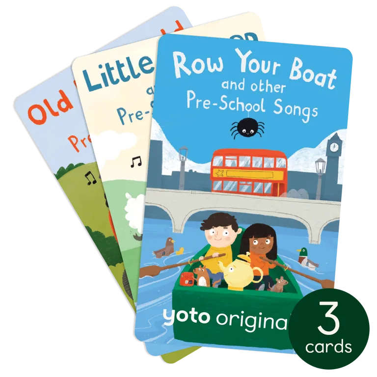 Yoto Player + Pre School Songs Bundle
